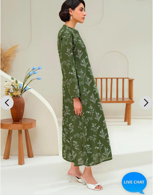 Zarqash Frock style 2pc stitched