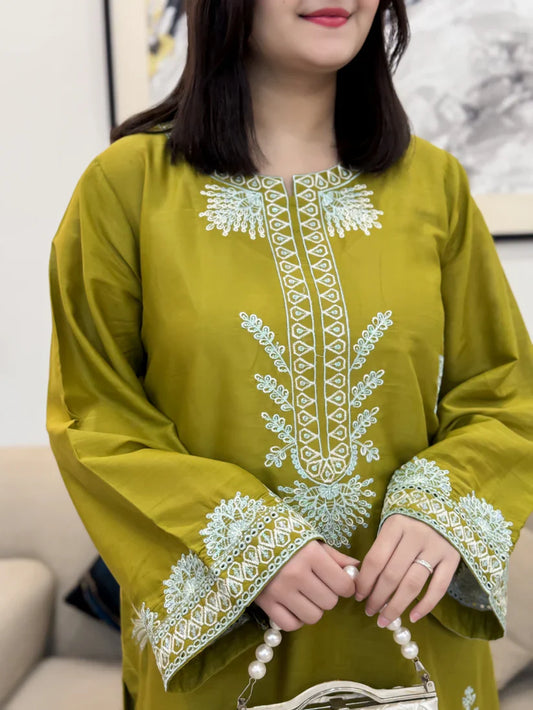 GULL Bhar embridry 2pc