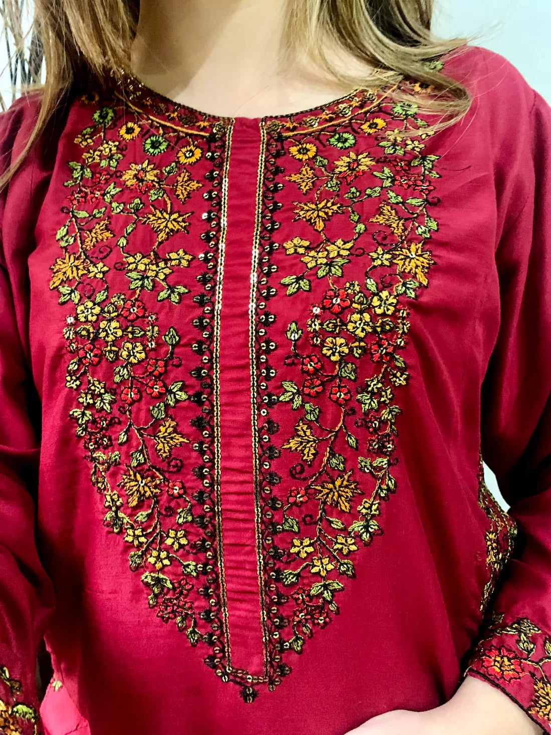 Sequence Pocket embraided 2piece stitched