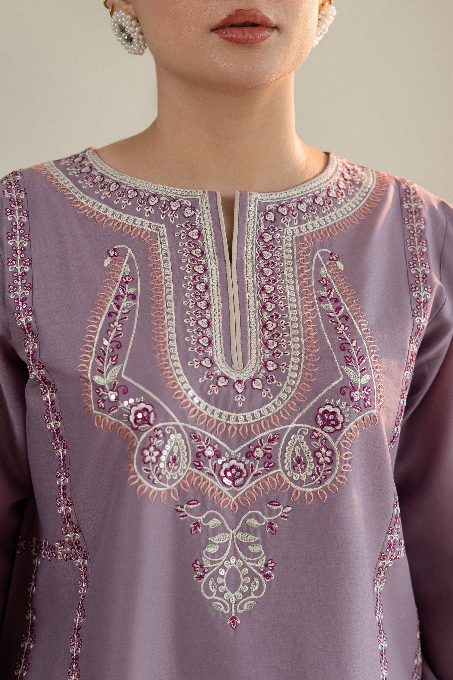 Gulnaar 2pc embroidered