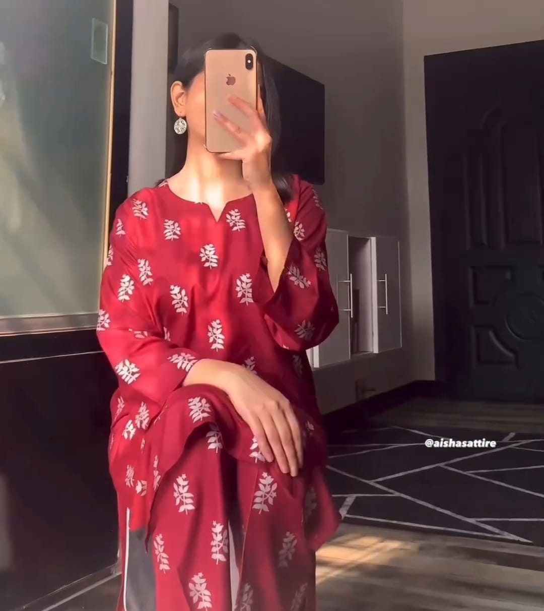 Saleha printed 2pc stitched
