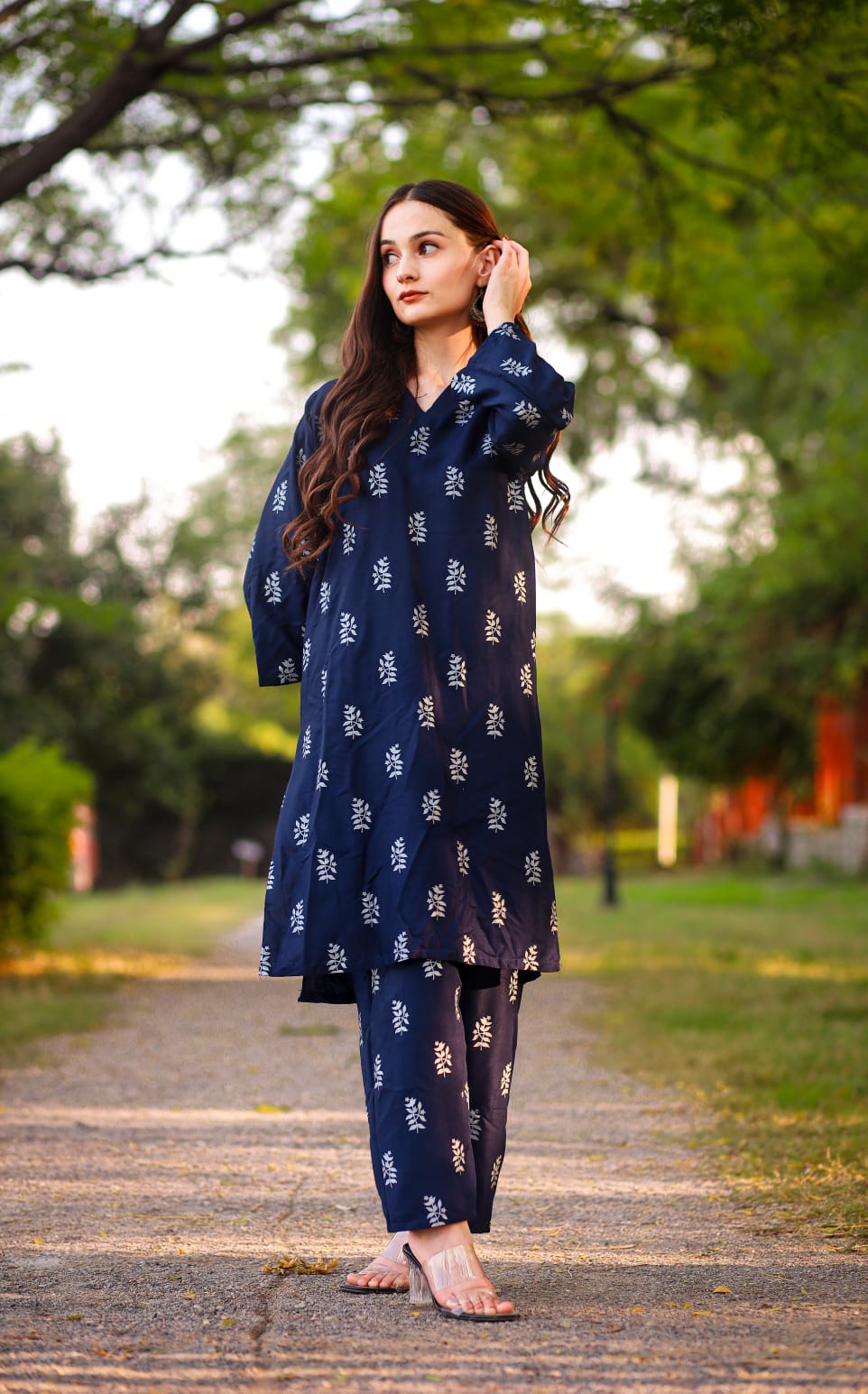 Saleha printed 2pc stitched