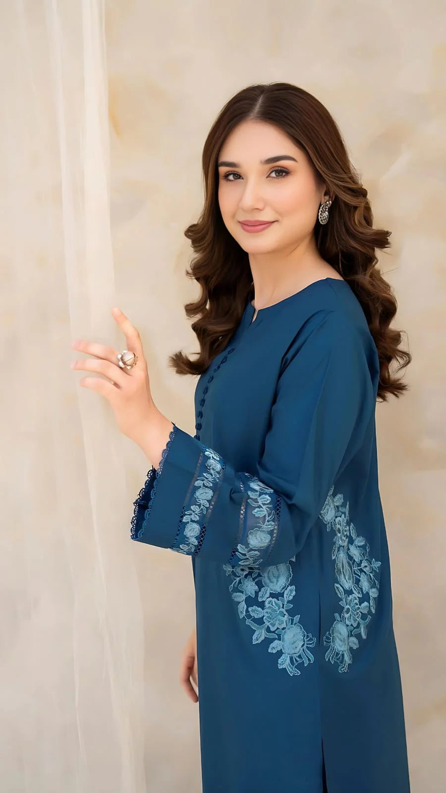 CHIC POKET embridry 2PCs