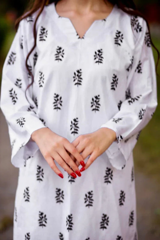 Saleha printed 2pc stitched