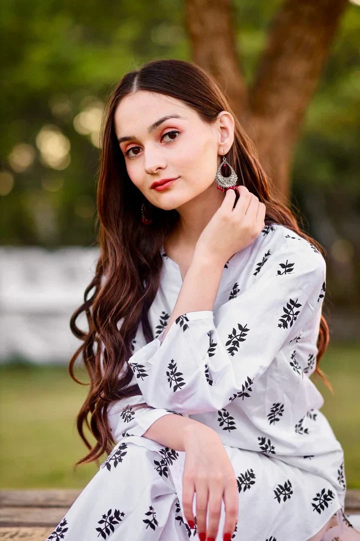 Saleha printed 2pc stitched