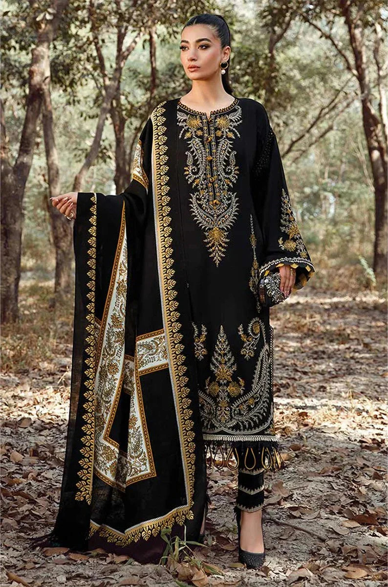 Mehr-o-Zar – Luxury Embroidered 3-Piece
