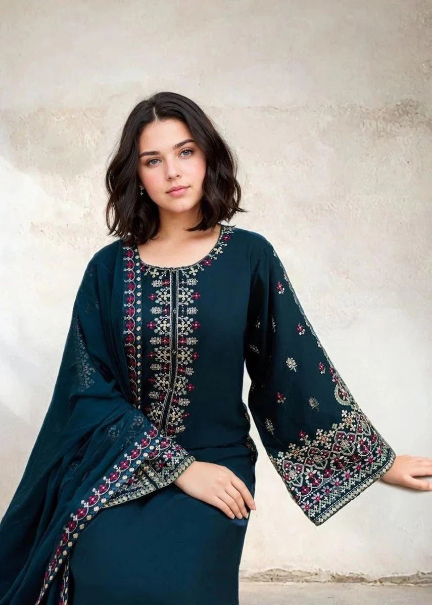 Senorita Embroidery 3piece