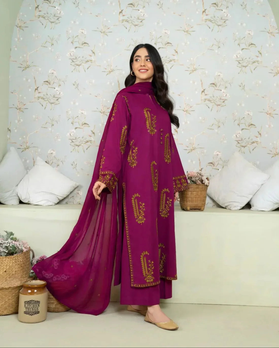 Nooray 2piece Embraided stitched